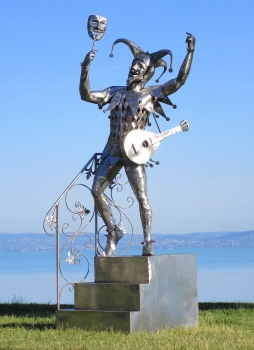 Life size Pegasus sculpture